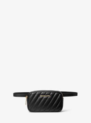 rose quilted convertible belt bag michael kors|MICHAEL KORS Rose Quilted Convertible Belt Bag .